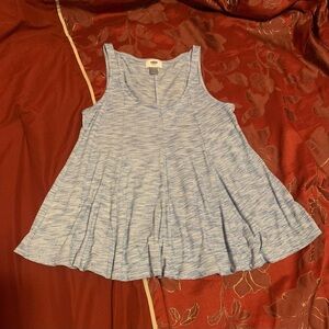 Old Navy Light Blue Flowy Tank Top